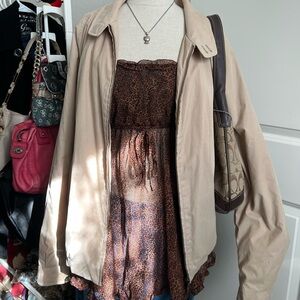 Victoria's Secret Brown Leopard Print Chemise